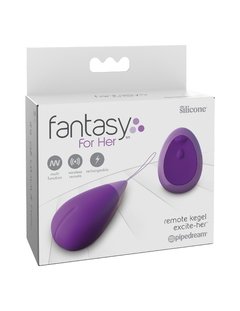 Fantasy For Her Remote Kegel Excite-Her PD4931-12 Purple
