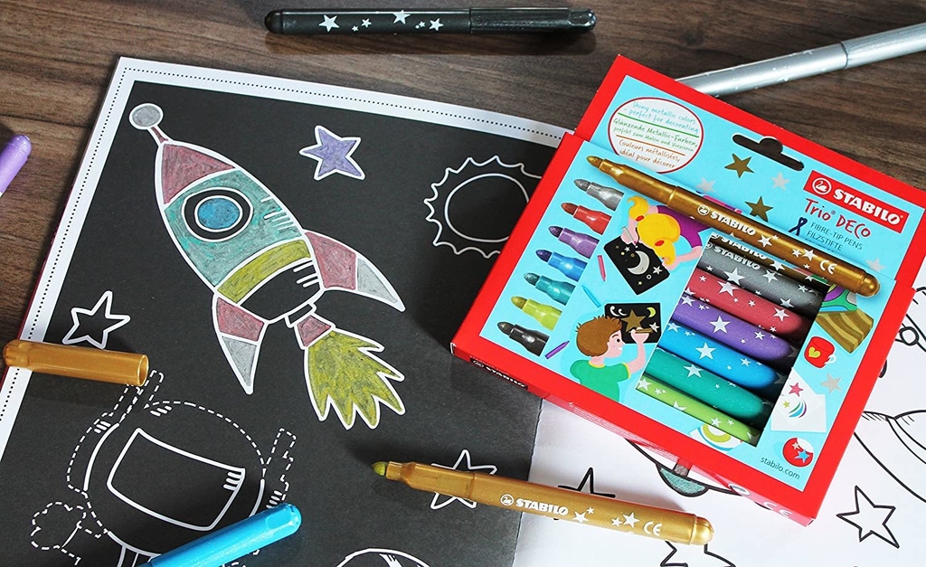 Acquistare Stabilo Penne Con Punta In Fibra Trio DECO, Set - Foto 2