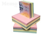 Notas adhesivas cubo Memofix pastel con kraft