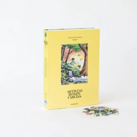 Puzzle 1000 piezas Monoblock Artistas Atardecer x Liniers
