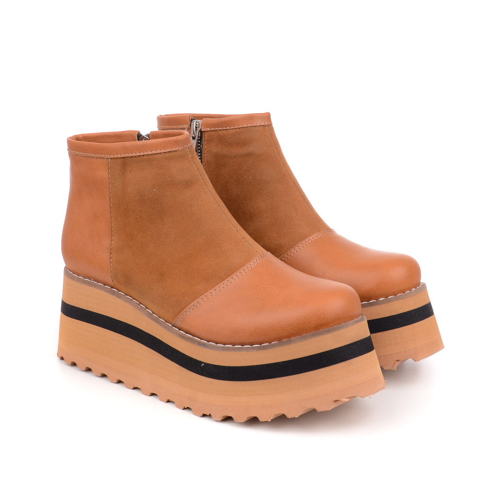 botas con plataforma invierno para mujer
