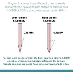 Laminas Lovbeauty Super Blade 18u 0.18mm (FLEX) - loja online