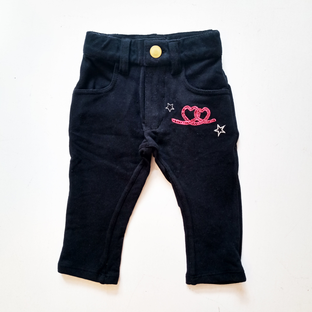 Pantalon Negro Elastizado