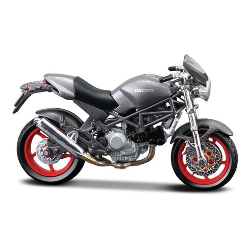 Moto de Ferro Corrida Miniatura Yamaha FJR 1300 1:12 na Caixa