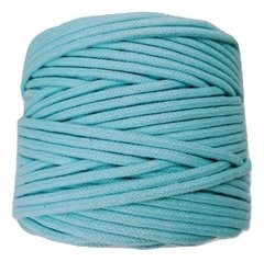 Cordão de algodão colorido - Turquesa - 4mm (100 metros)