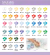 Pack 24 Pinturas a la Tiza ETERNA x 200ml en internet