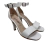 Sandalia con Taco Fino / Blanco