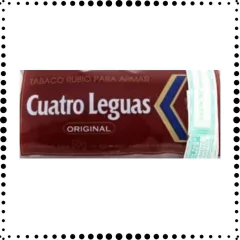 Tabaco Para Armar Cigarrillos Cuatro Leguas Rubio 50gr.