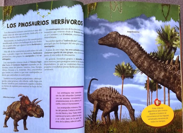 Dinosaurios Herbívoros - Ecotienda - Aves Argentinas Dinosaurios Herbívoros - Ecotienda - Aves Argentinas