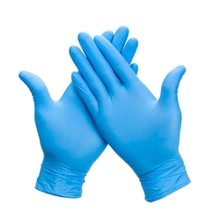 Guantes Nitrilo Azul- Great Glove - Cajón (10und)
