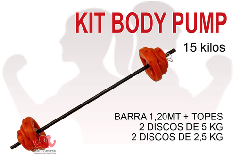 Kit Body Pump 15 kg