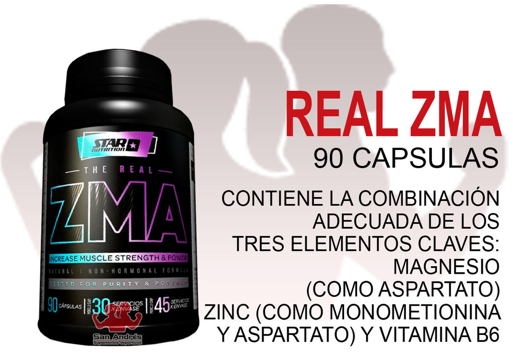 REAL ZMA (90 caps) - Star Nutrition