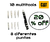 Pack X10 Destornillador Multitool Caterpillar
