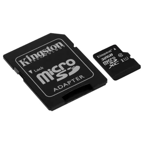 Tarjeta Memoria Micro Sd 32gb Kingston Clase 10 80mb/s