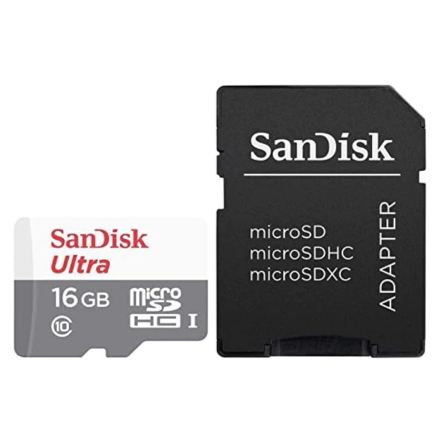 Tarjeta Memoria Sandisk Ultra Micro Sd 16gb Clase 10 80mb/s