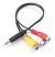 Cable Mini Plug 3.5mm Trrs A 3 Rca Hembra Audio Video Ht