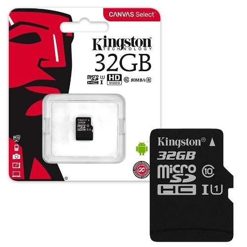 Tarjeta Memoria Micro Sd 32gb Kingston Clase 10 80mb S Tarjeta Memoria Micro Sd 32gb Kingston Clase 10 80mb S