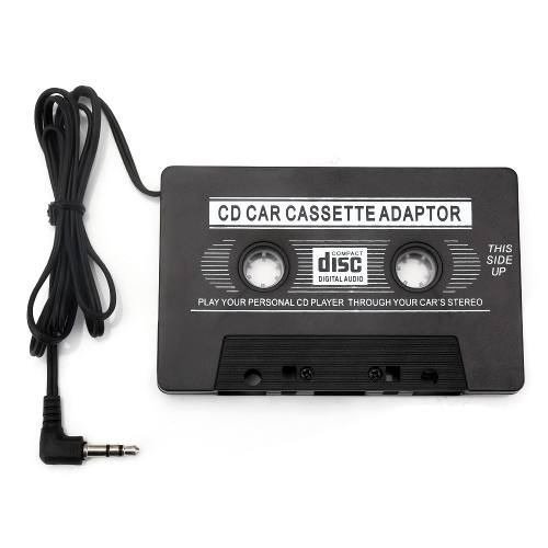 3,5 mm coche estéreo cinta de cassette adaptador para teléfono móvil de aud~GN