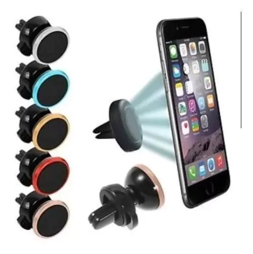 Soporte Auto Iman Giro 360 Celular Magnético