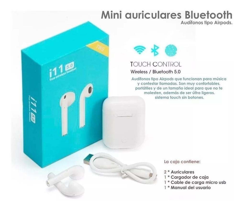 instrucciones auriculares tws