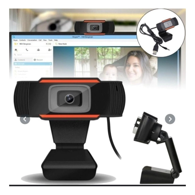 Camara Web Webcam Usb Full Hd 1080p Pc Windows