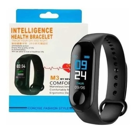 Reloj Inteligente Smartwatch M3 Fit Presion Cardiaco Android