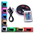 Tira Led Para Tv Pc 2 Metros Autoadhesiva Usb Control Remoto