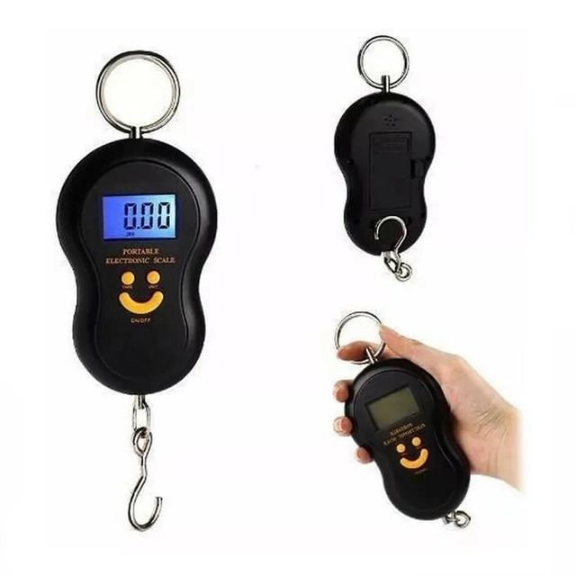 Balanza Digital Portatil De Viaje Pesar Valija Equipaje 50kg
