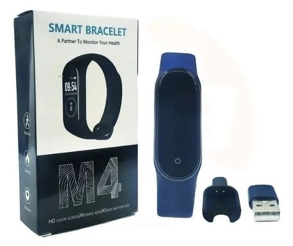 Reloj Inteligente Smartwatch M4 Ritmo Cardíaco Presión Sueño