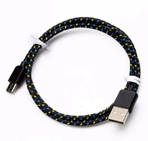 Cable Usb Tipo C Cordon Reforzado 1m - TecnoEshop CBA