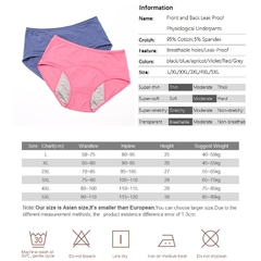Kit c/ 03 Calcinhas Menstruais Reutilizáveis (Modelo Simples - Capa Protetora)