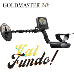 mais famoso detector de ouro goldmaster 24 chamado de garimpeiro garrett