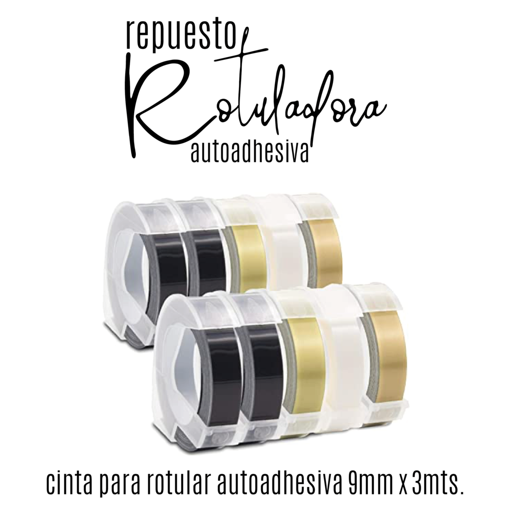 Cinta Rotuladora (repuesto) - quéséyo | Tienda Online