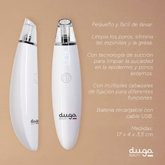 REMOVEDOR ELECTRICO FACIAL DE IMPUREZAS DUGA D352 - comprar online