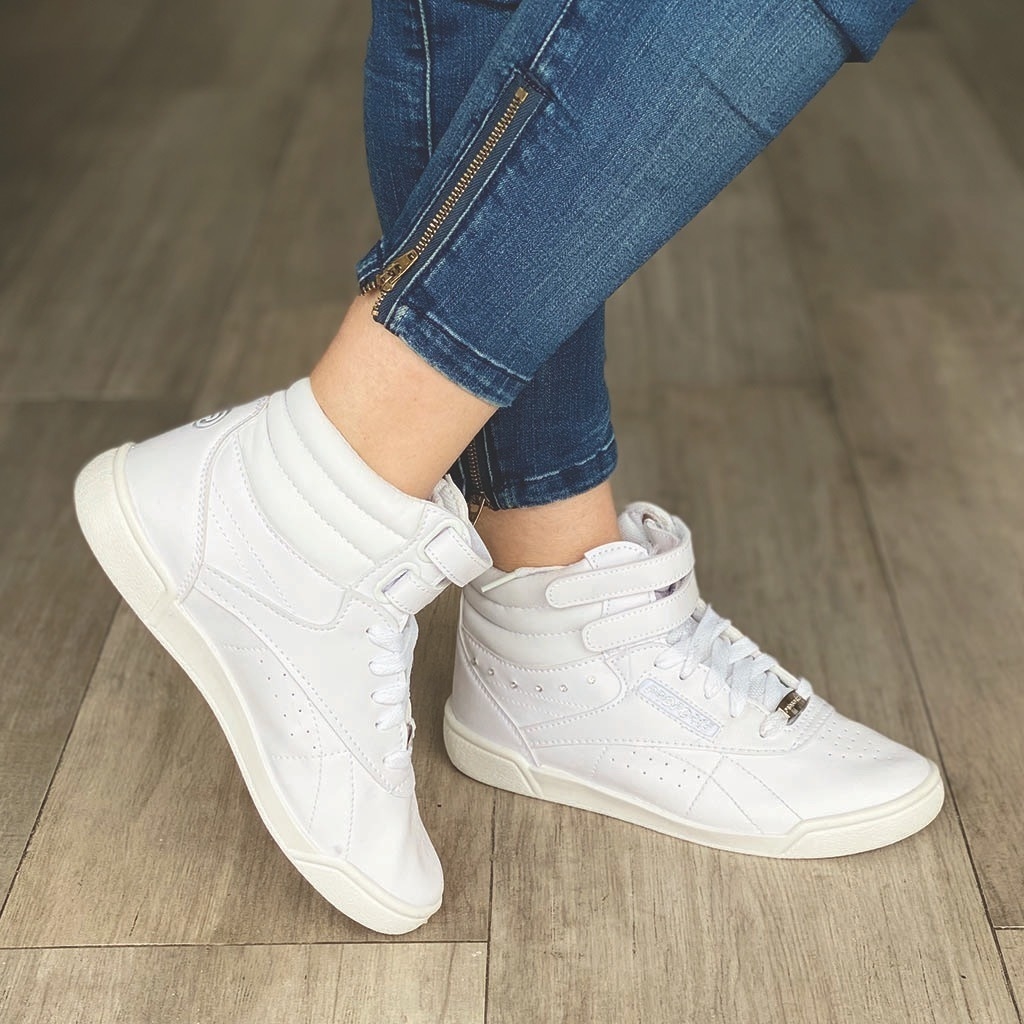 Zapatilla Botita Mujer Proforce Eco Cuero 35 Al 40 Art (906)