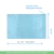 BOLSA E-COMMERCE CELESTE x100 (28X44+5) - RECICLABLE - comprar online