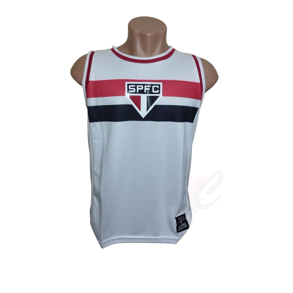 Camisa Regata Masculina Basquete São Paulo - SPFC Oficial SPR