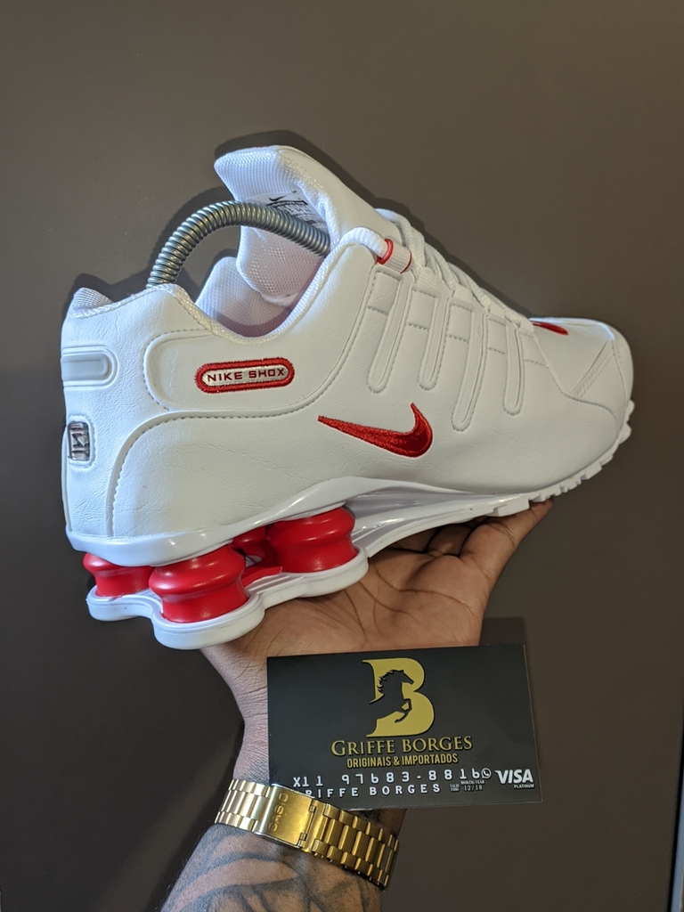 nike 4 molas vermelho