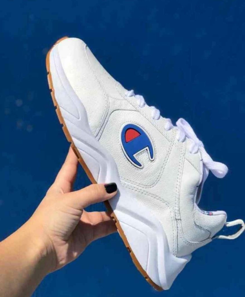 Tênis Champion 93 branco/sola marrom - Griffeborges