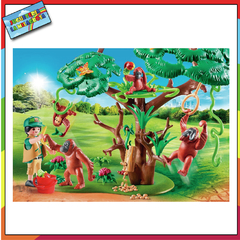 Playmobil Orangutanes con Arbol 70345 en internet