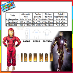 Disfraz Iron Man circulo pecho - comprar online