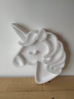 Caramelera Unicornio cara Blanca de 30cm
