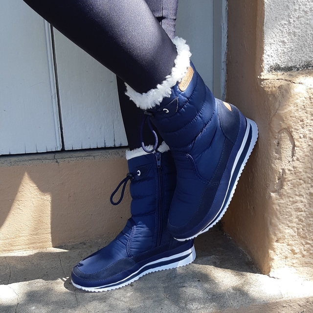 Bota Forrada Neve e Frio Cano Longo | Sapatos e Botas Loja Online