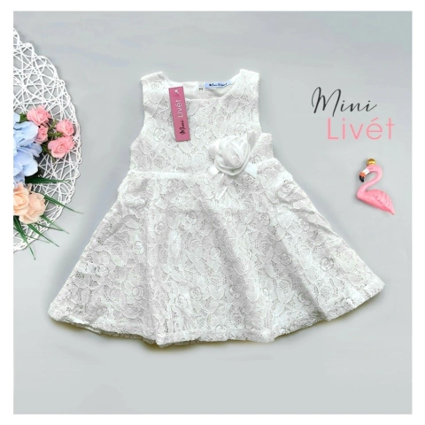 Vestido Rococo Blanco de nena - Comprar en livét