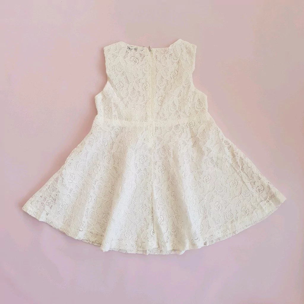 Vestido Rococo Blanco de nena - Comprar en livét