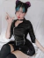 Skirt Cruzes Tenis Negra Colegiala Otaku Anime Manga Pollera Tableada Cosplay en internet