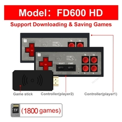 Retro Console de Jogos Mini, Sem Fio, 1500 Jogos - comprar online