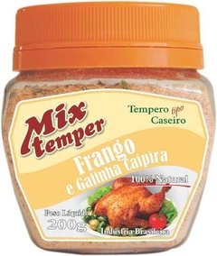 Tempero Mixtemper Kit com 24 Potes com 200 gramas cada / Sabores sortidos - Mixtemper Temperos Especiais