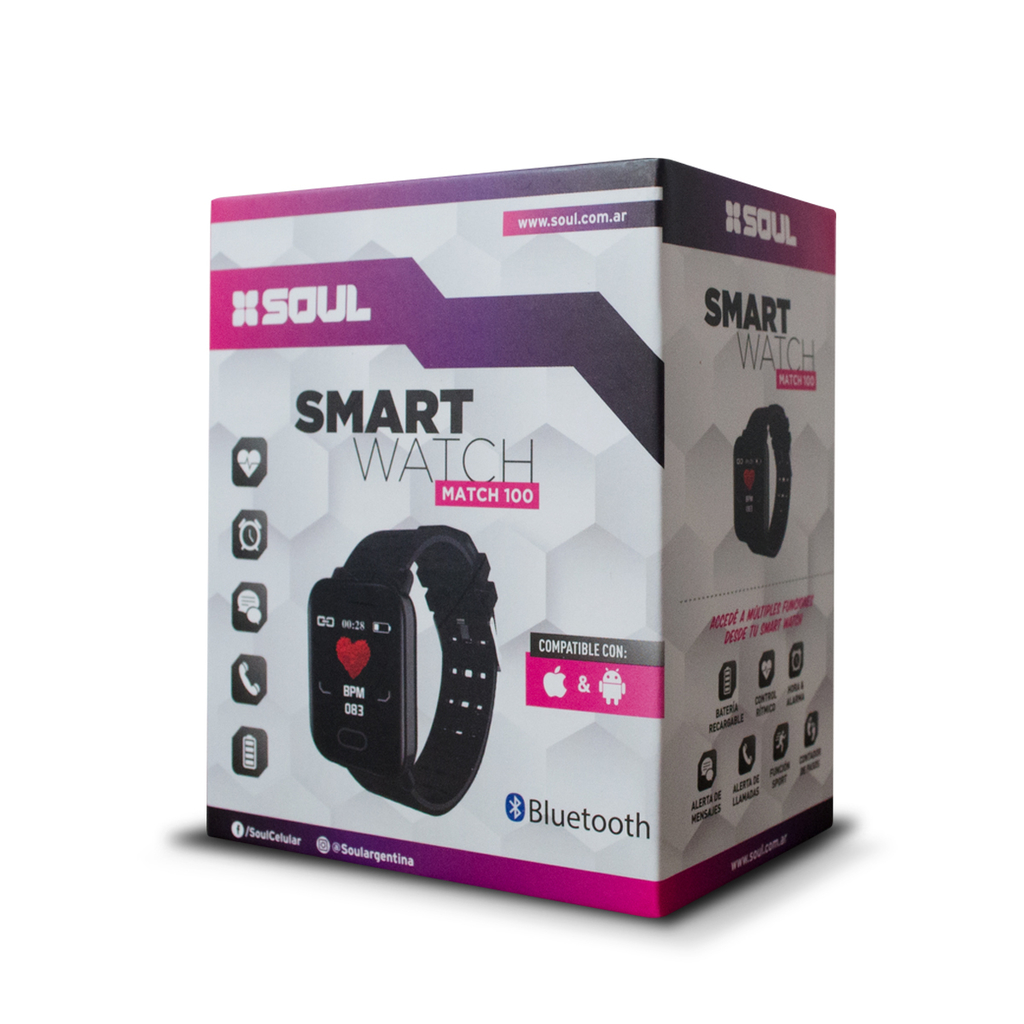 Smartwatch SOUL Match 100