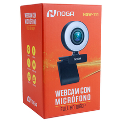 WEBCAM NOGA NGW-111 CON MICROFONO Y TRIPODE 1920x1080P en internet